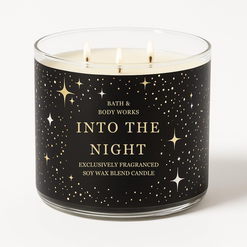 Amazon.com: Bath & Body Works Into the Night 3‑Wick Candle 14.5 oz